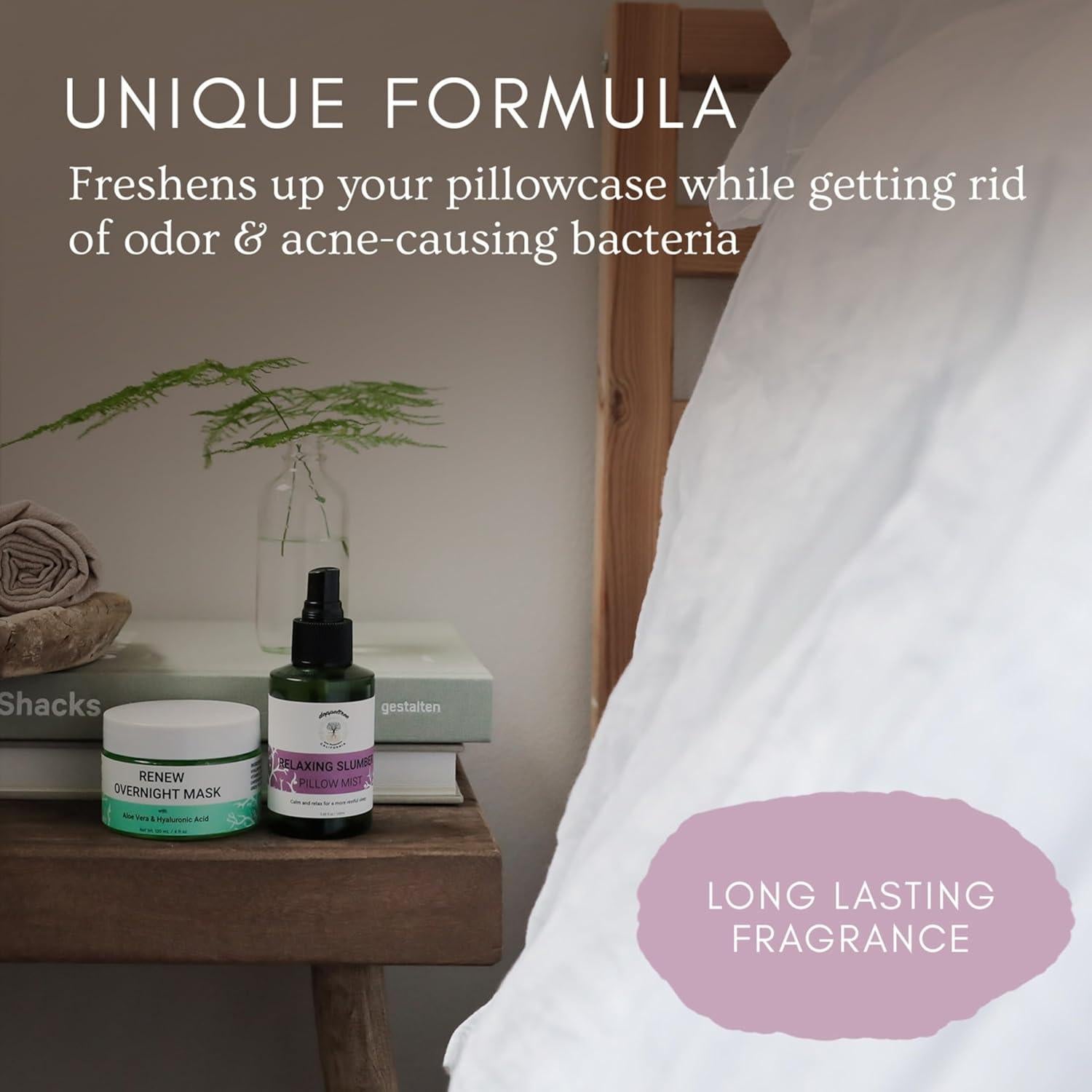 Spray de Almohada Natural Doppeltree - Aromaterapia Lavanda 139g