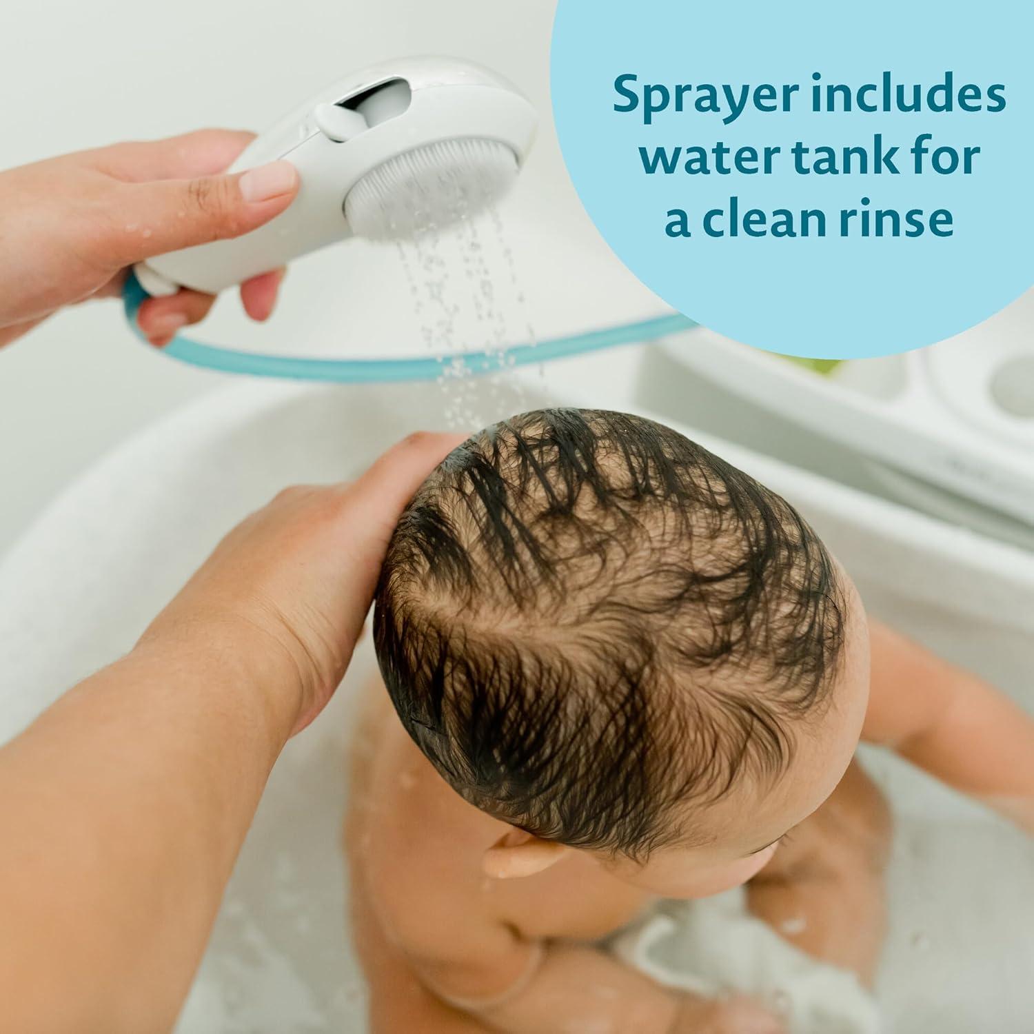 Bañera para Bebés TOMY Intl. con Ducha de Lluvia 3 en 1