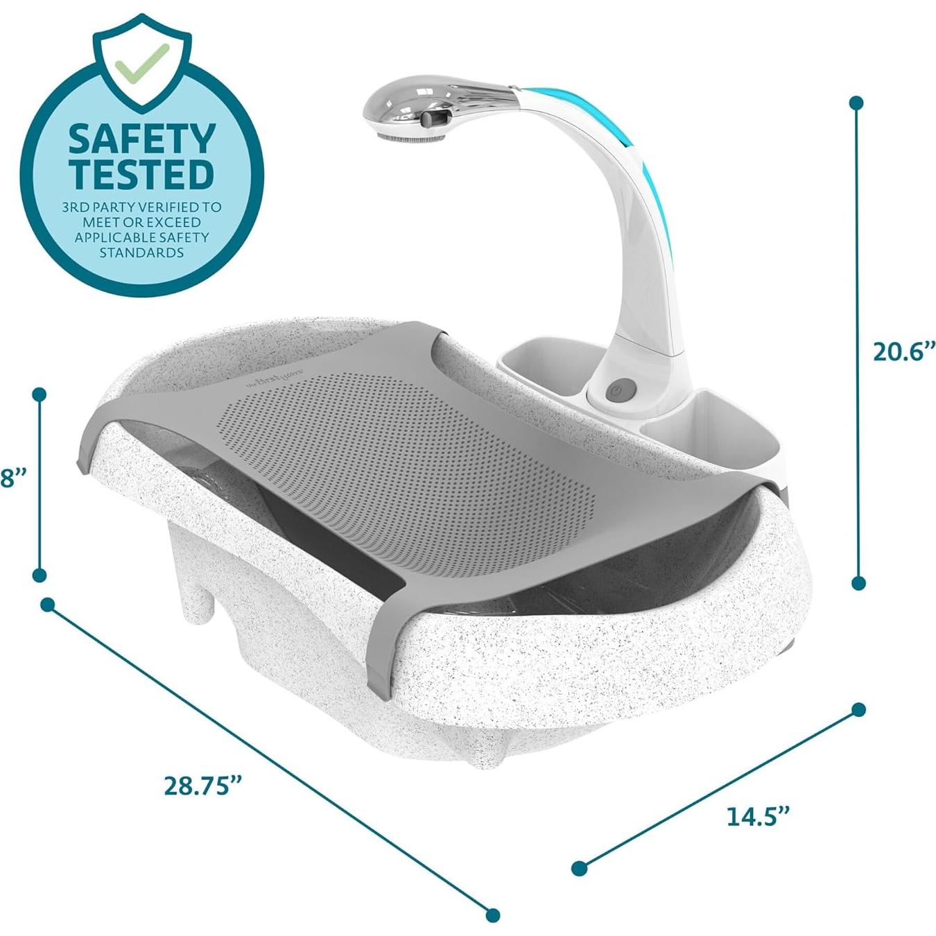 Bañera para Bebés TOMY Intl. con Ducha de Lluvia 3 en 1