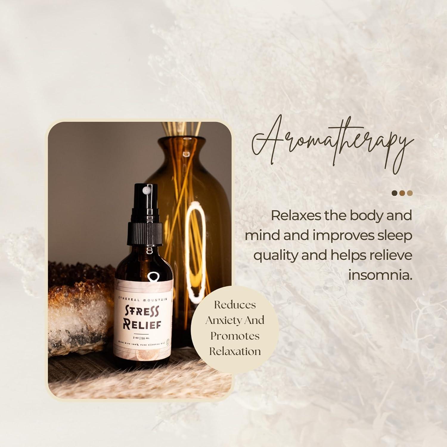 Spray Aromático Relajante Ethereal Mountain 56.7 ml Lavanda Manzanilla