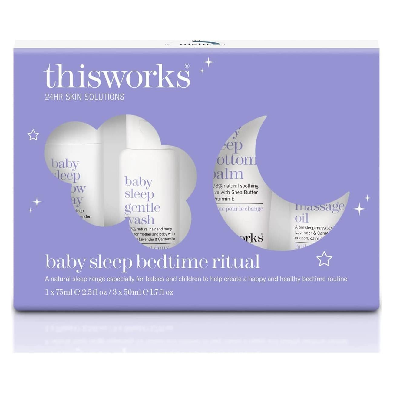 Set de Sueño para Bebés This Works - Jabón, Spray y Aceite