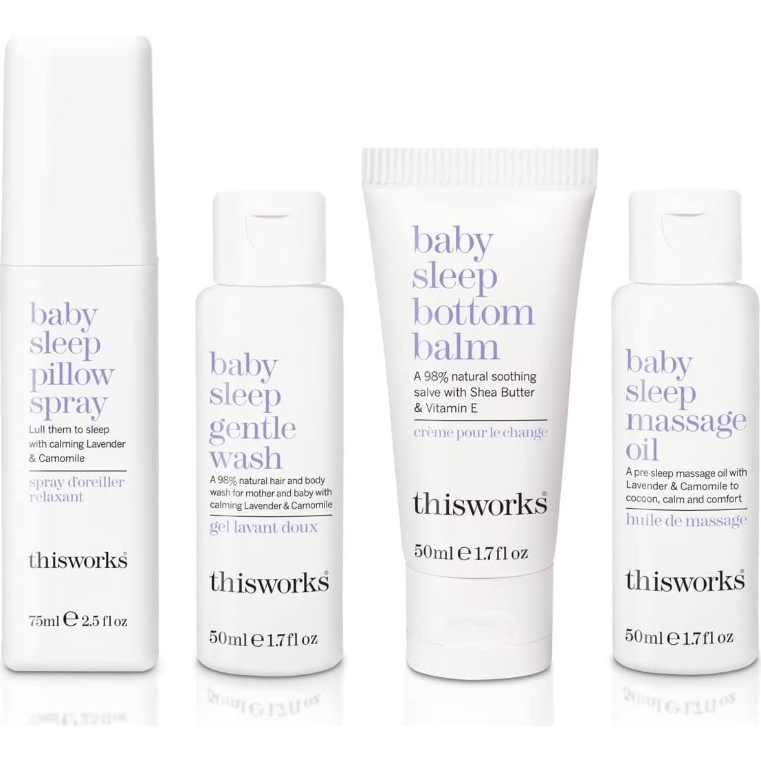 Set de Sueño para Bebés This Works - Jabón, Spray y Aceite