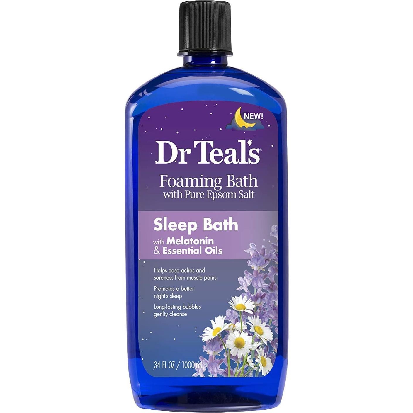 Conjunto de Baño de Sueño Dr Teals con Melatonina y Lavanda