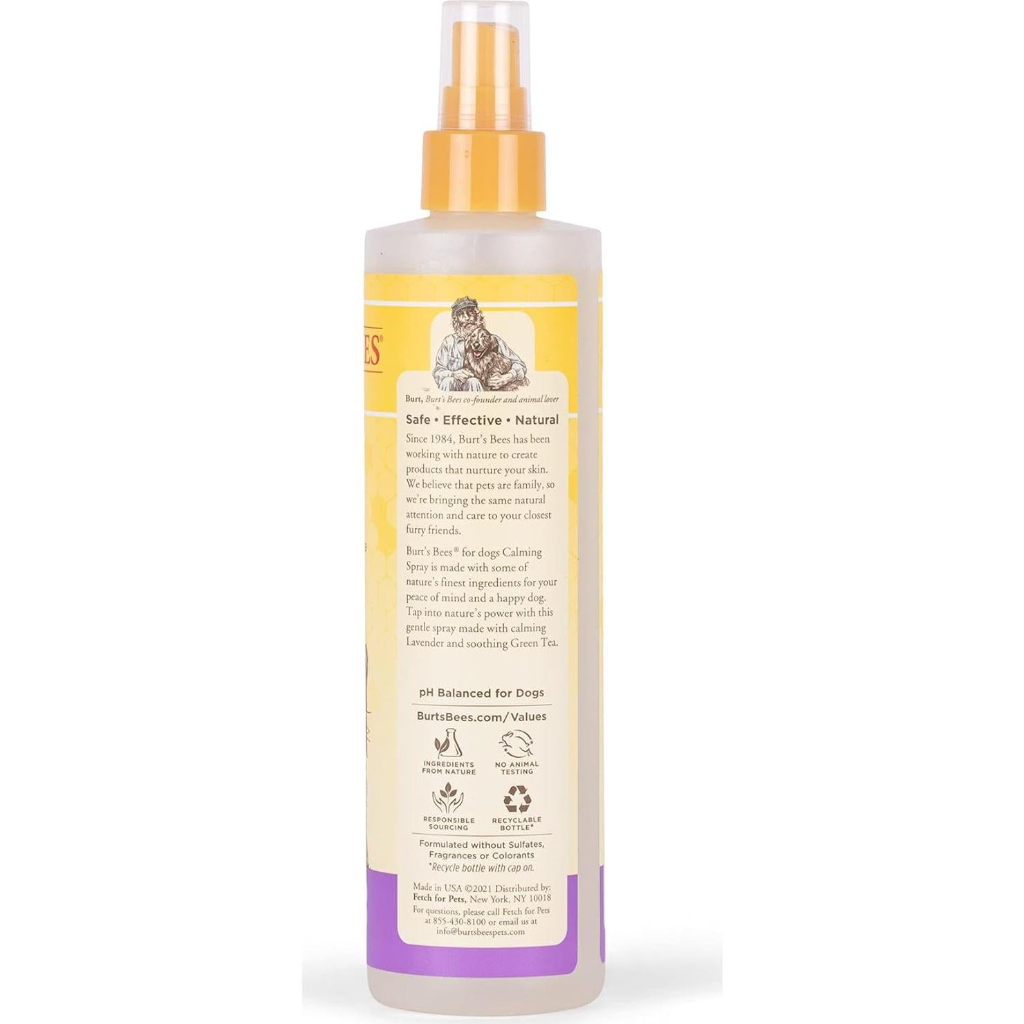 Spray Calmante Burt's Bees para Perros con Lavanda 283ml
