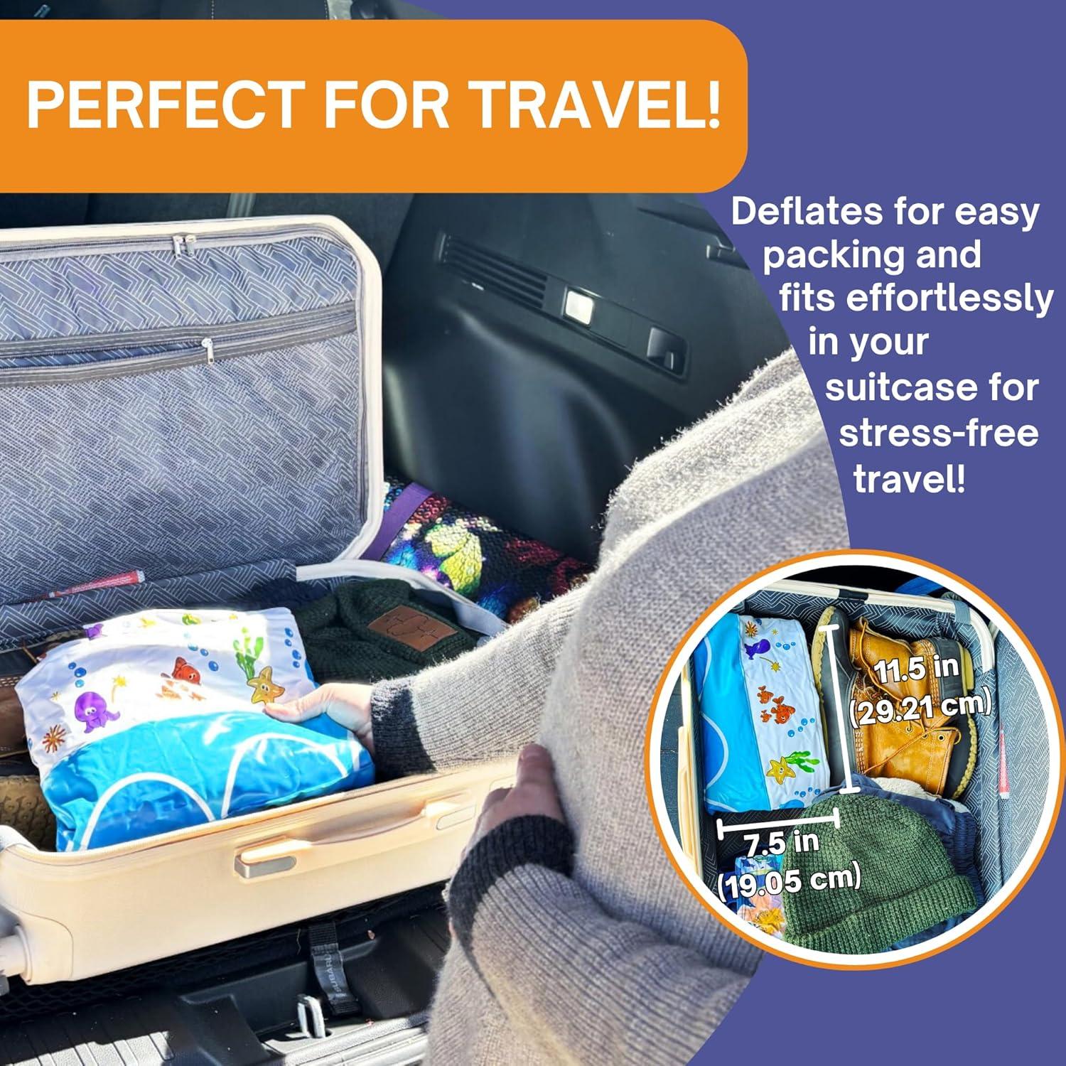 Bañera Inflable para Bebés Ayudante de Mamá - Bajo el Mar