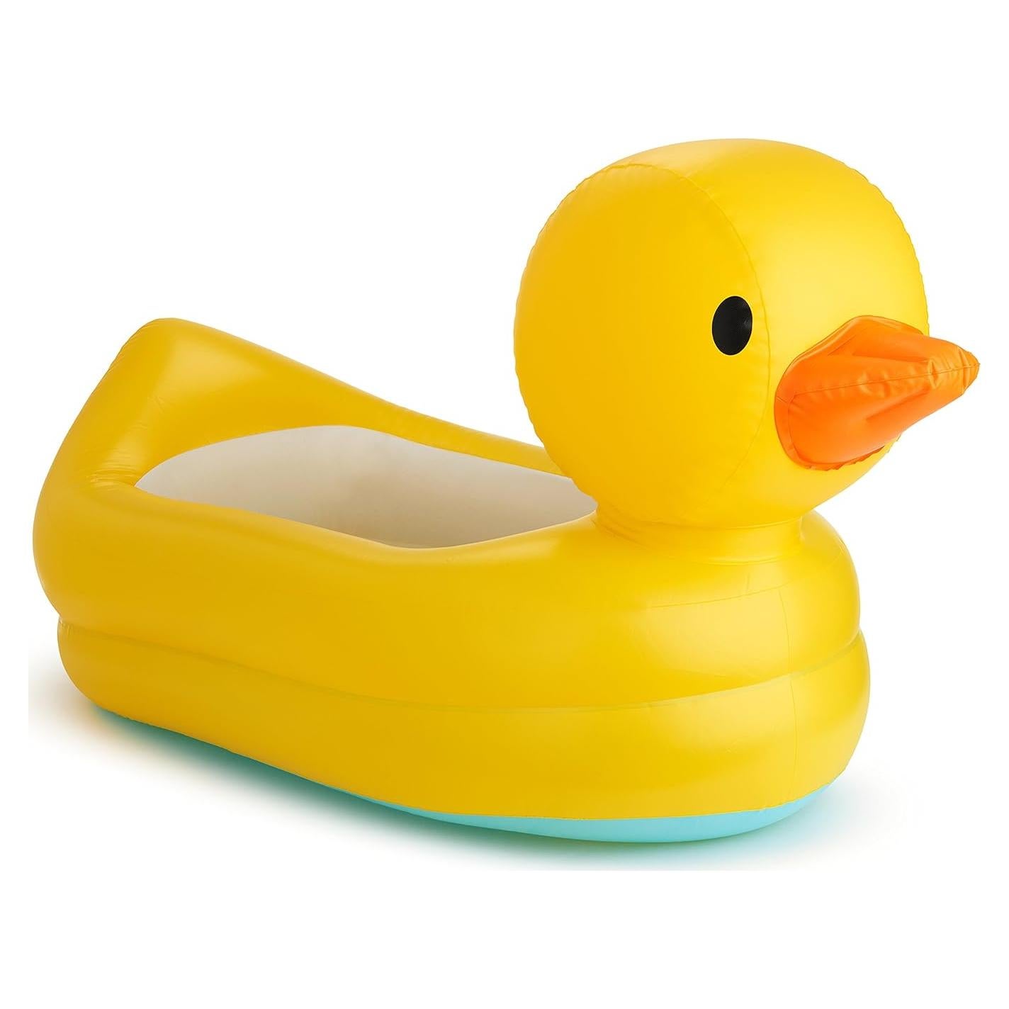 Bañera Inflable Munchkin Patito Amarillo con Alerta de Calor