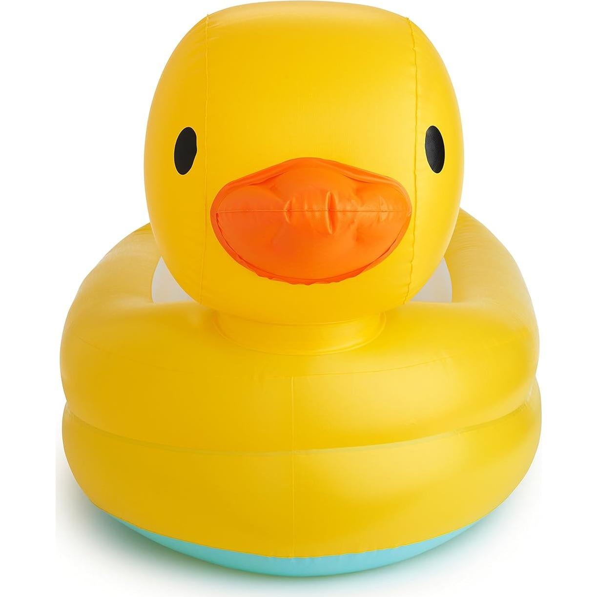 Bañera Inflable Munchkin Patito Amarillo con Alerta de Calor