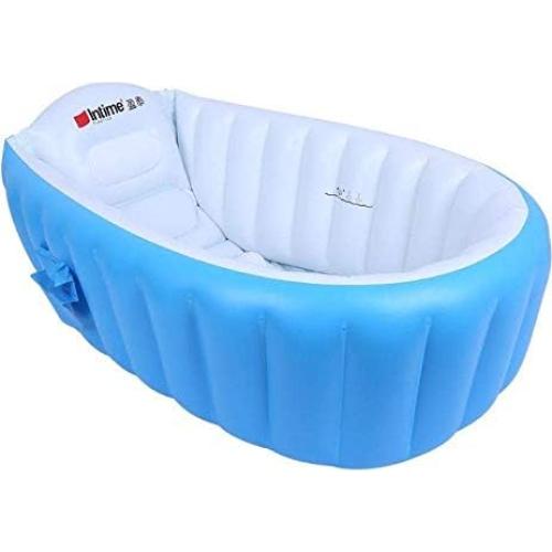 Bañera Inflable Plegable para Bebés Xin-Aly005 Azul 90x60cm