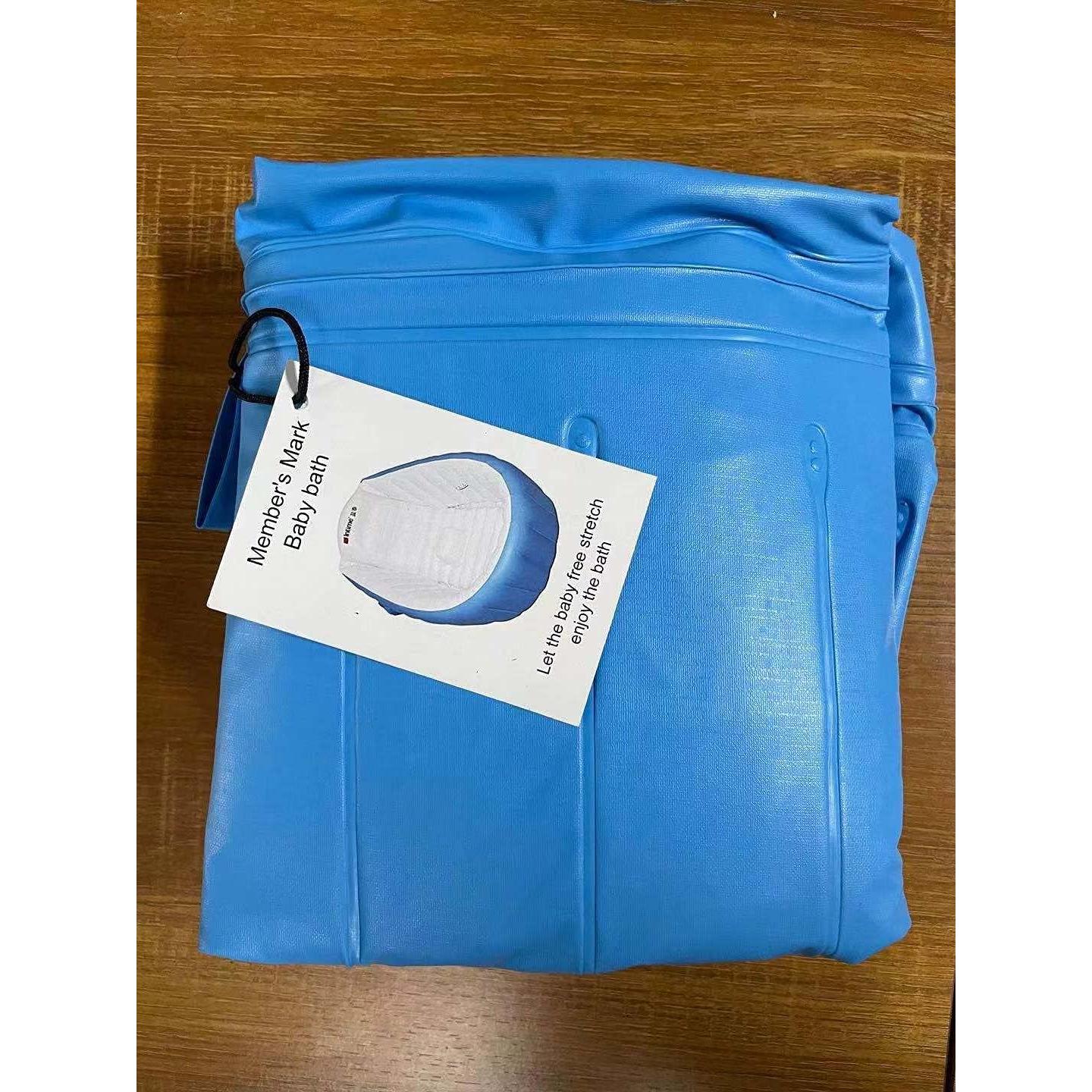 Bañera Inflable Plegable para Bebés Xin-Aly005 Azul 90x60cm