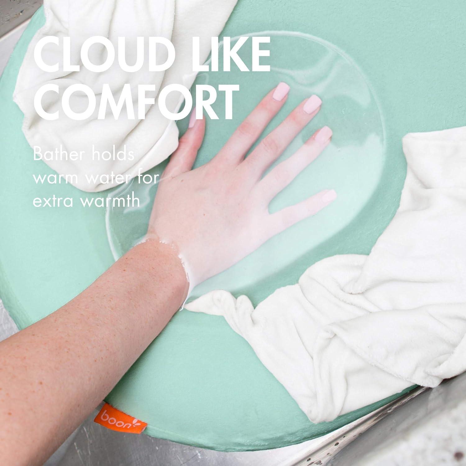 Bañera Inflable para Bebés Boon Puff Menta 0-6 Meses