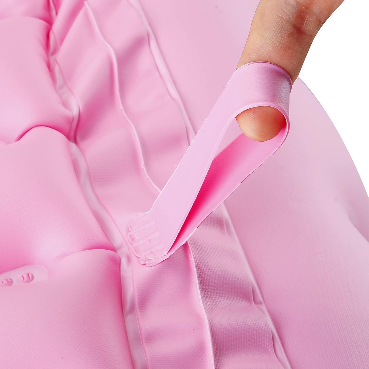 Bañera Inflable Portátil PandaEar para Bebés Rosa