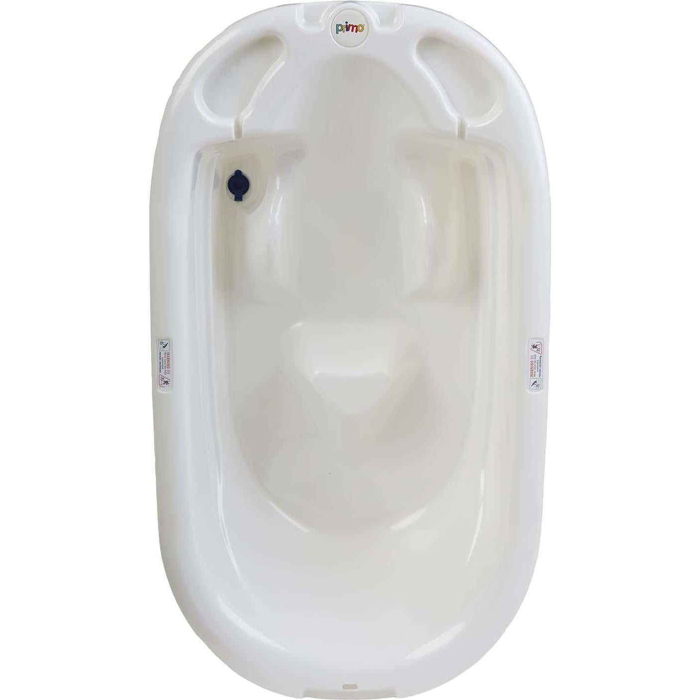 Bañera para Bebés EuroBath Primo 2 Etapas Blanca 91.44 cm