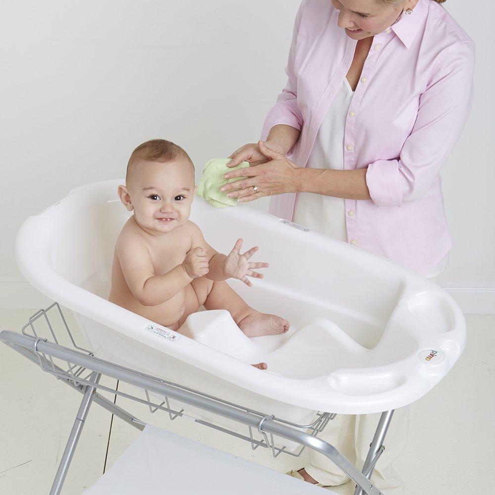 Bañera para Bebés EuroBath Primo 2 Etapas Blanca 91.44 cm