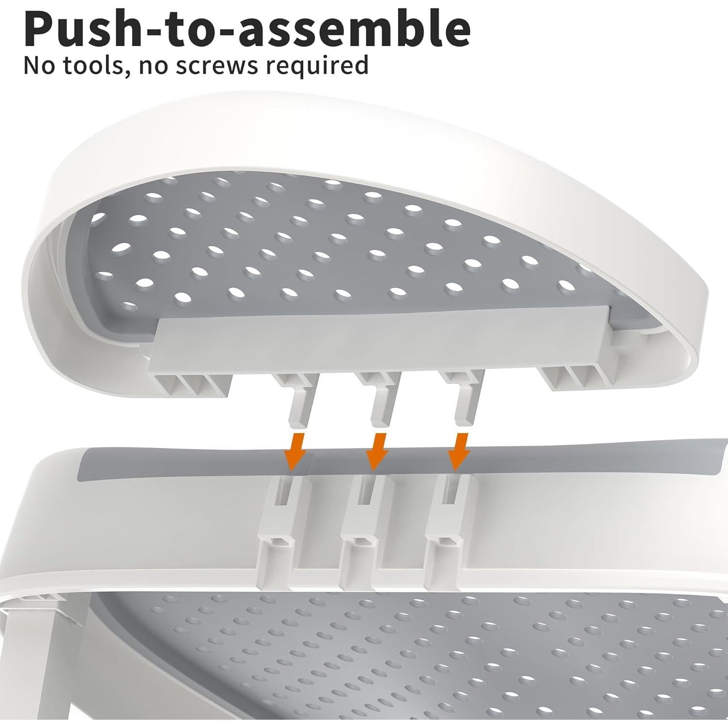 Soporte para bañera de bebé GloTika ergonómico gris 0-6 meses