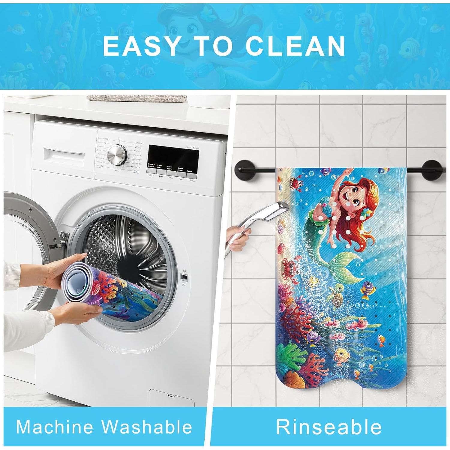 Alfombrilla de Baño Antideslizante Ecológica Elisstaence 101.6x40.6cm