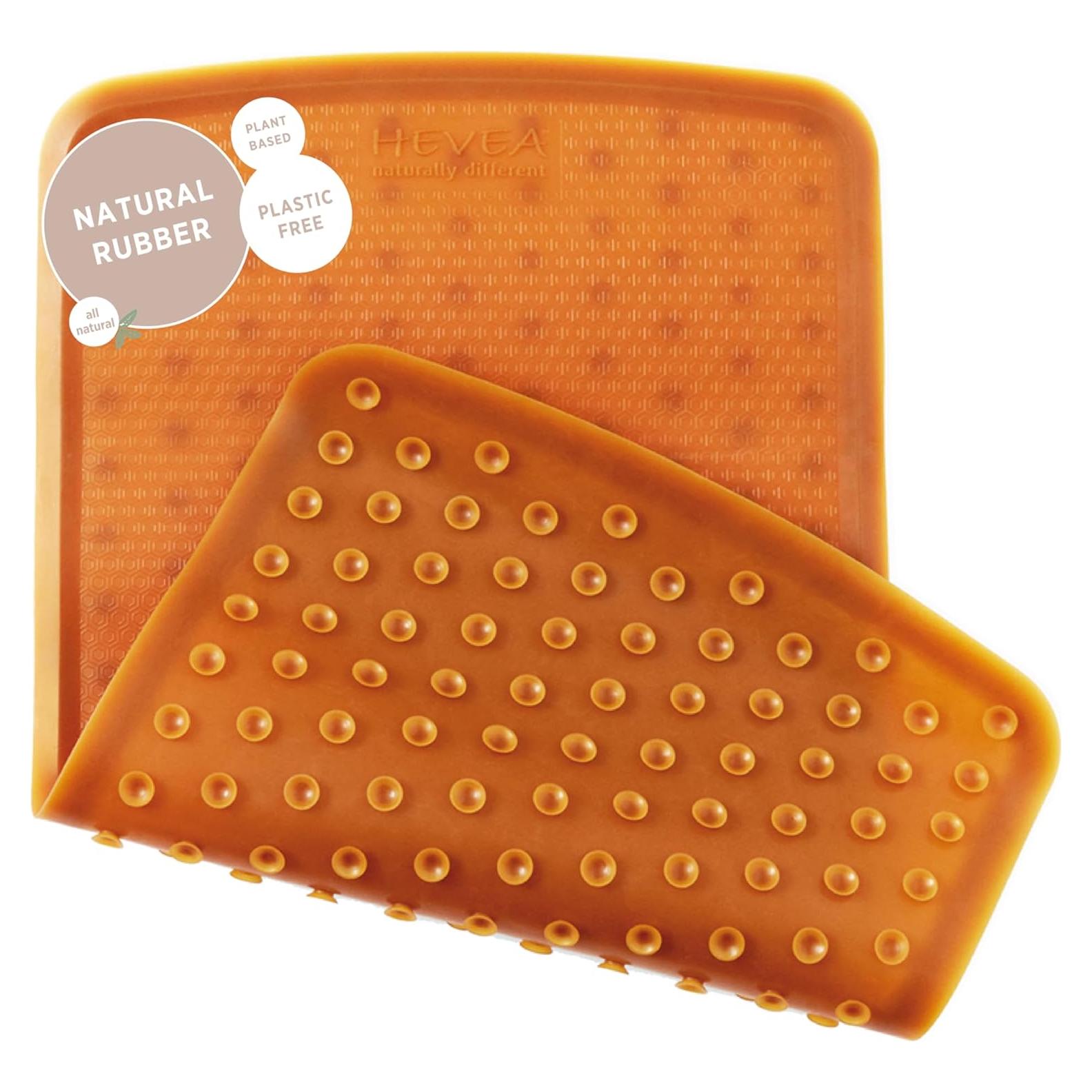 Alfombrilla de Baño Antideslizante Hevea 55x32 cm Caucho Natural