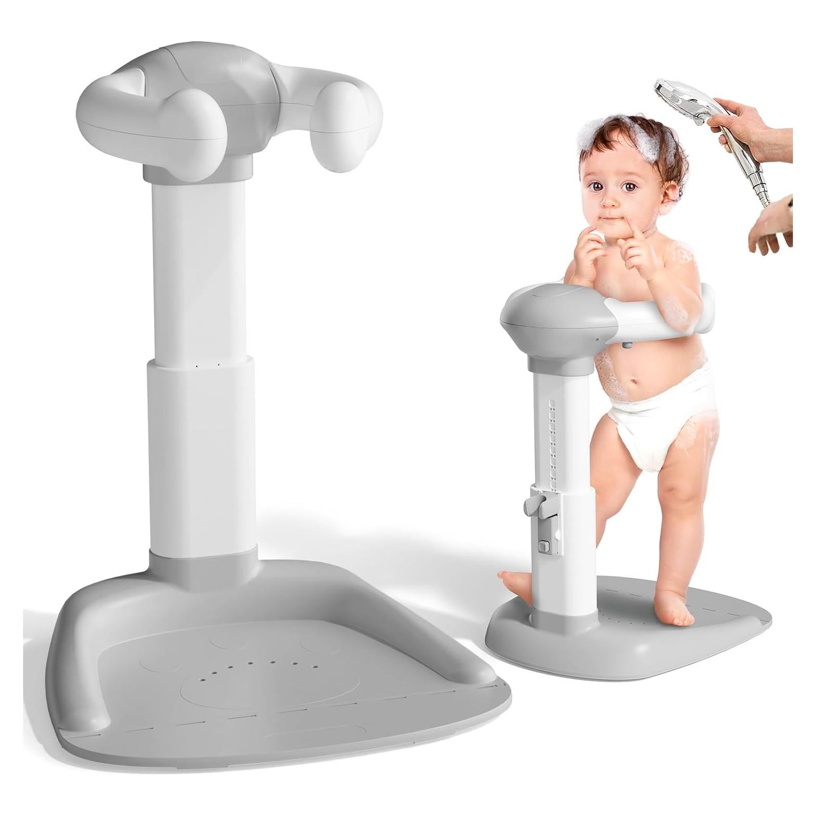 Soporte de Ducha Ajustable Cooseya para Bebés 6-36 Meses