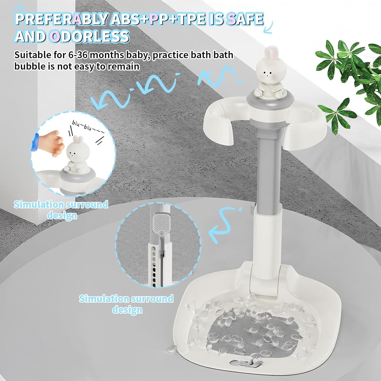 Soporte de Ducha para Bebés Jfxgjuv Ajustable Antideslizante