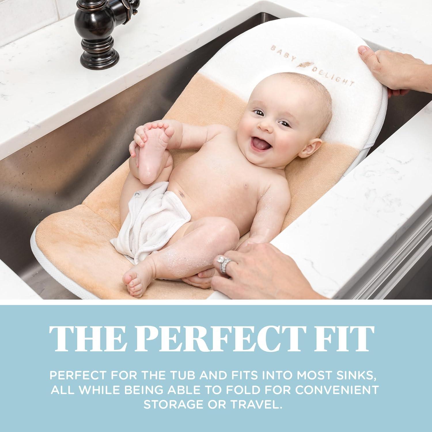 Asiento de Baño para Bebés Nube Premium Orgánico 100% Algodón