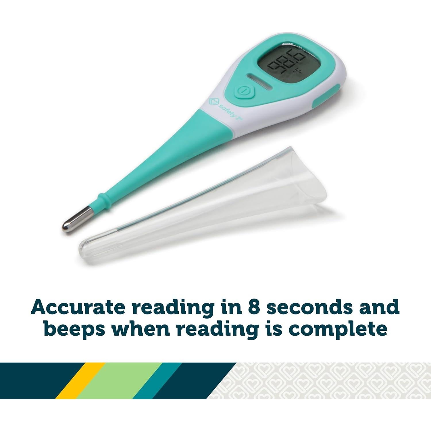 Termómetro 3-en-1 Safety 1st, lectura rápida, Aqua