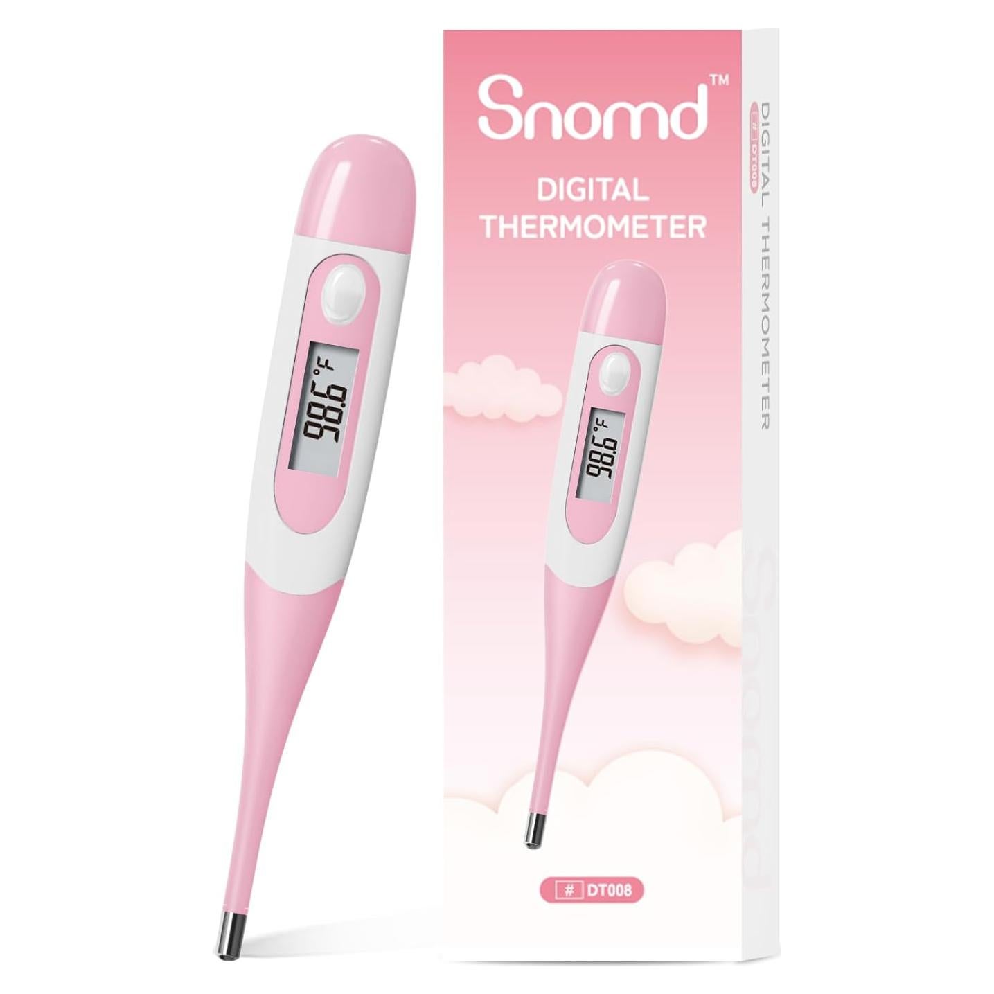 Termómetro Digital Clínico Berrcom DT008 con Punta Flexible