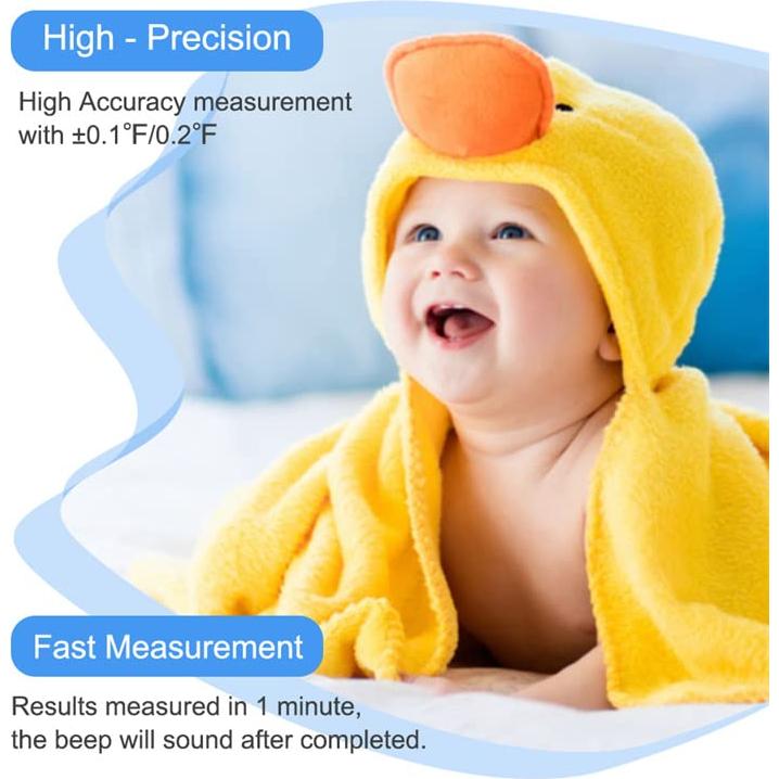 Termómetro Digital Berrcom DT-007 para Adultos y Niños