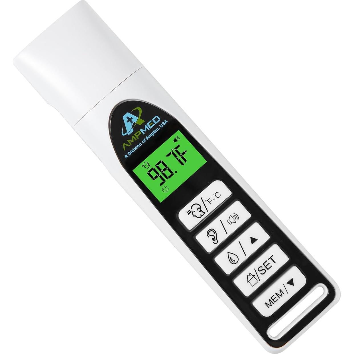 Termómetro Infrarrojo Amplim 3 en 1 para Bebés y Adultos