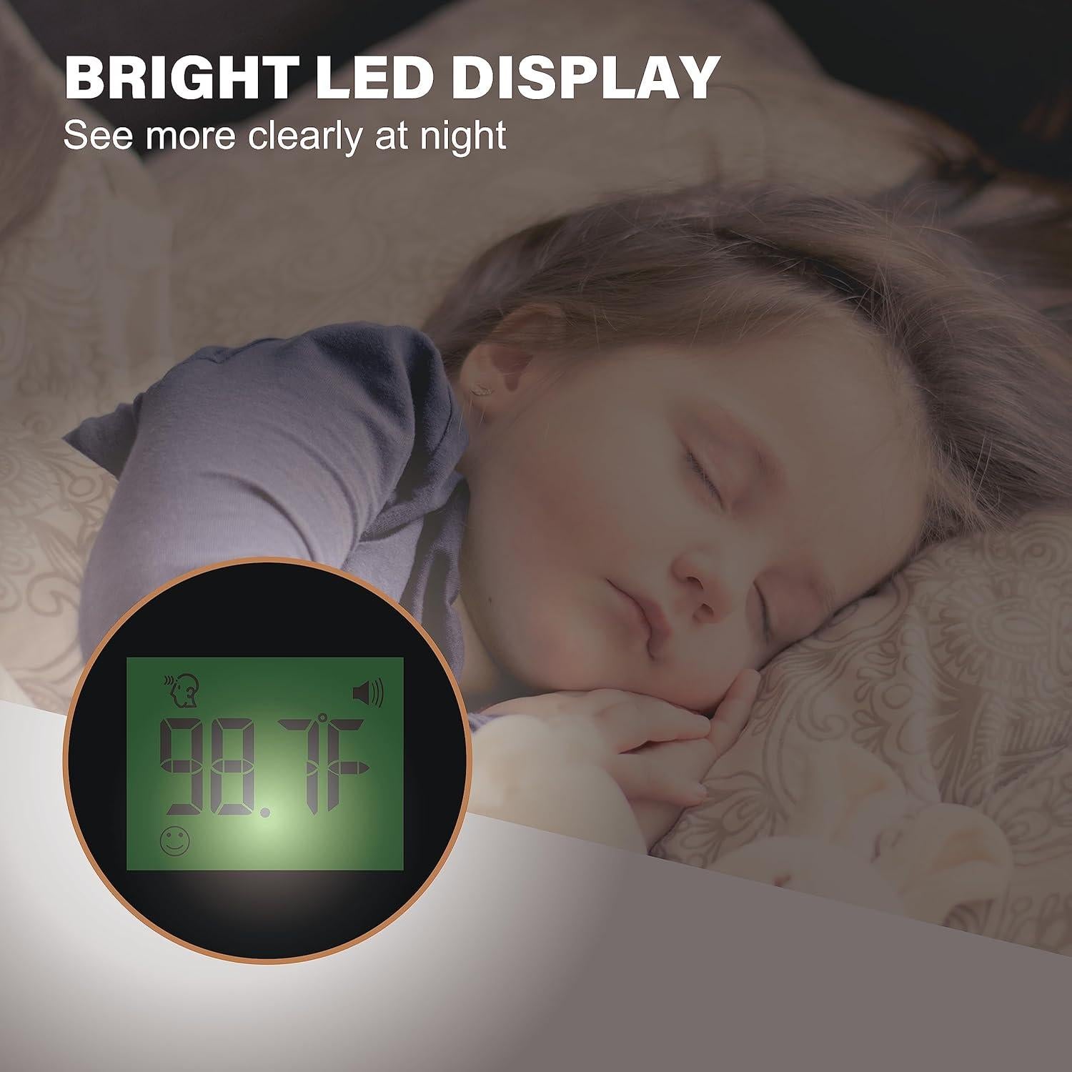 Termómetro Infrarrojo Amplim 3 en 1 para Bebés y Adultos