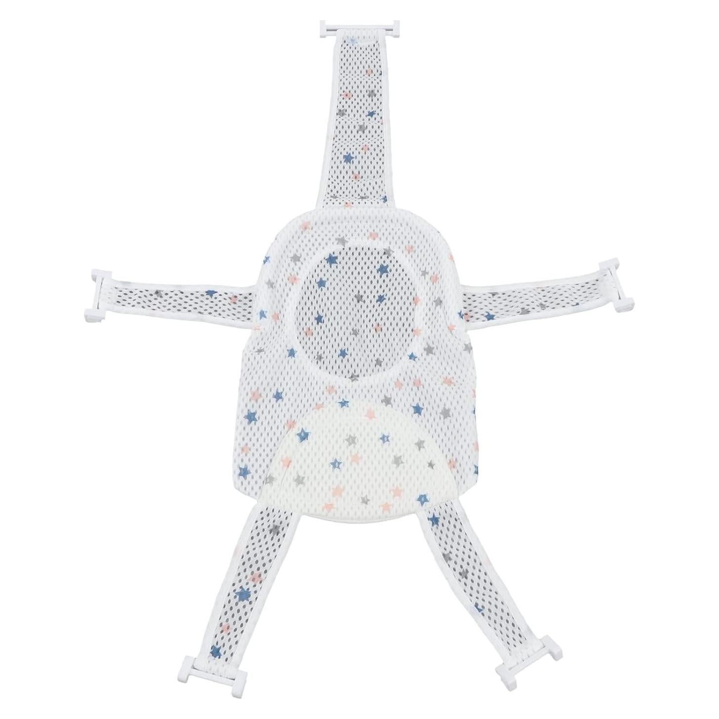 Hamaca de Baño para Bebés Ajustable Garosa con Esponja Suave