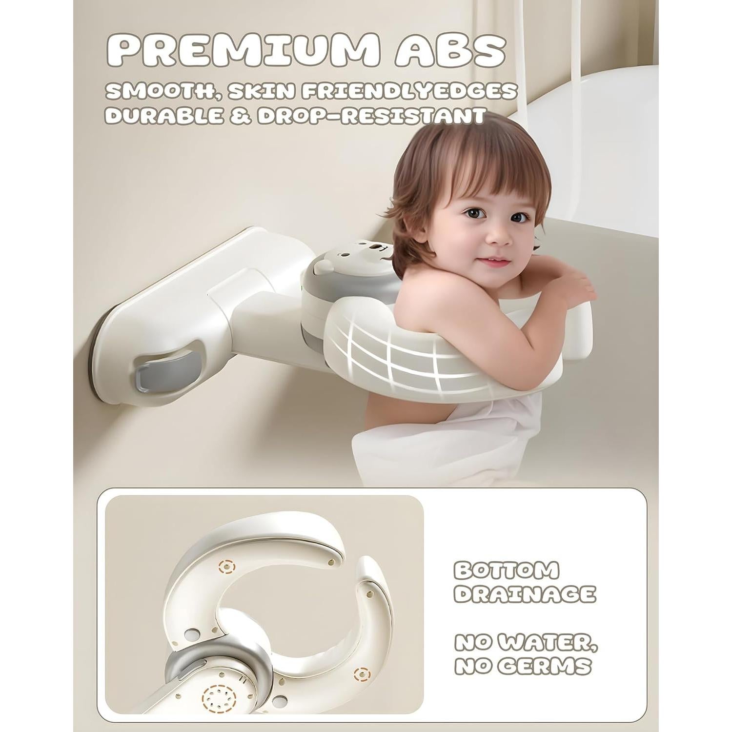Soporte de Baño Ajustable para Bebés XZJ-BASIC - Plástico ABS