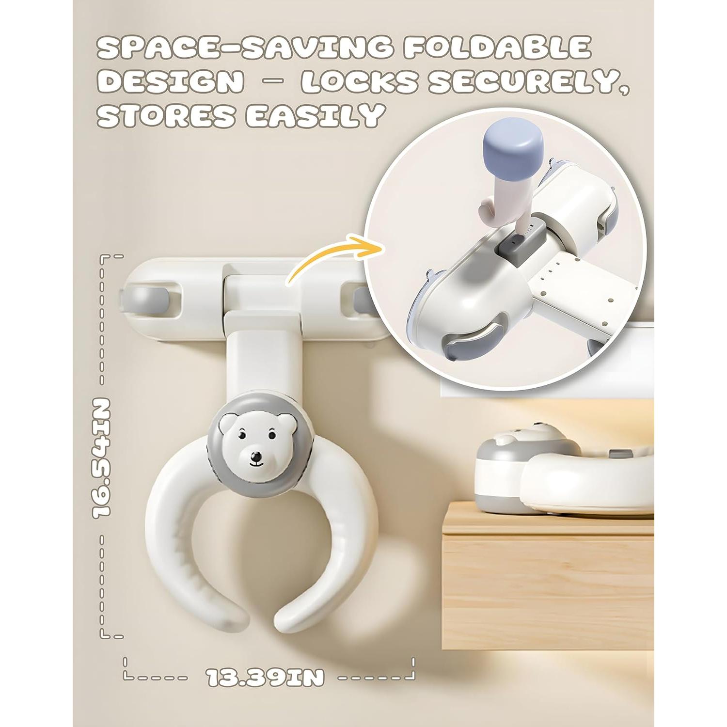 Soporte de Baño Ajustable para Bebés XZJ-BASIC - Plástico ABS