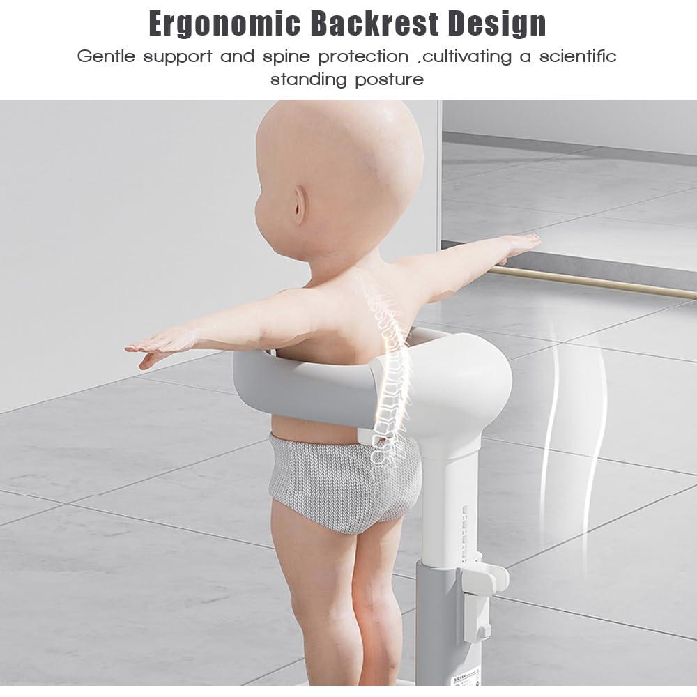 Soporte para Ducha de Bebé Gris 2025 Ajustable Antideslizante