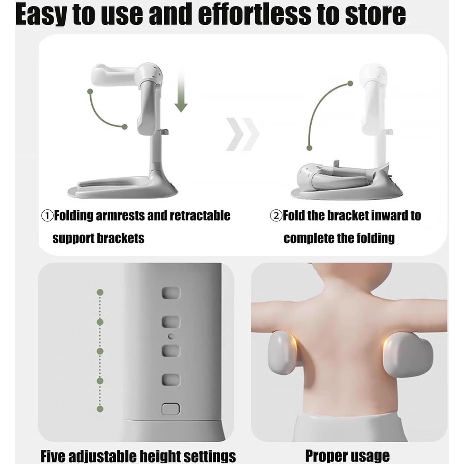 Soporte de Ducha para Bebés PandaEar Ajustable Antideslizante