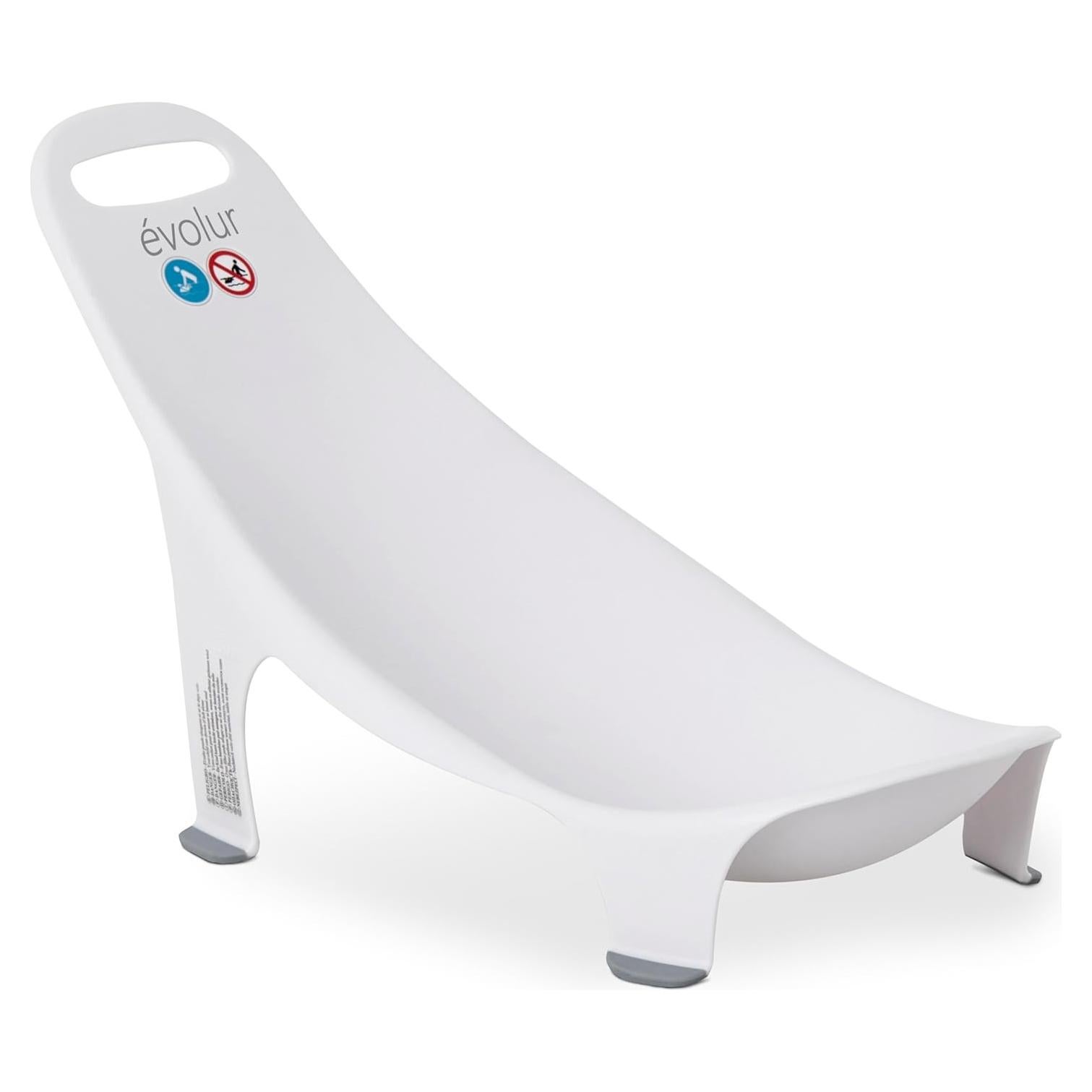 Hamaca de Baño Evolur Supple - Soporte Portátil para Bebés