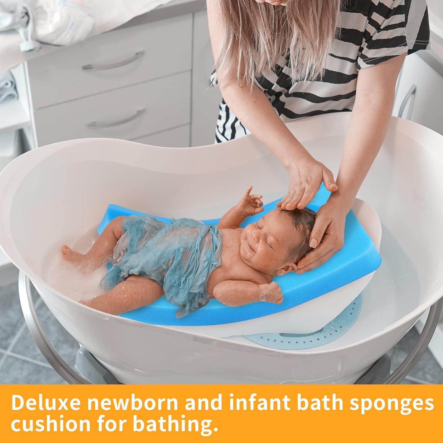 Cojín de Baño para Bebés KECUCO Azul 49x31.5cm Espuma Suave