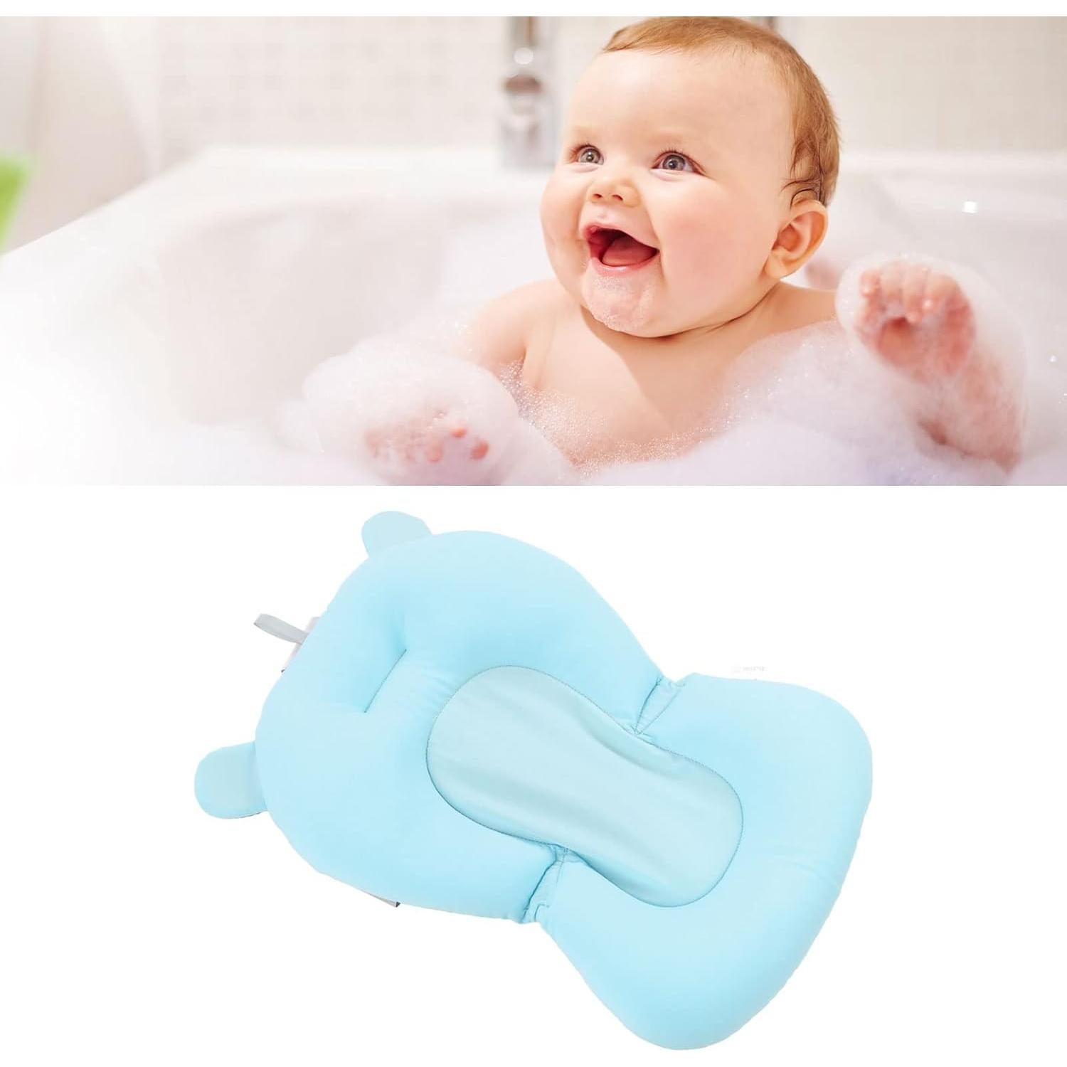 Cojín de Asiento para Baño de Bebé Luqeeg, Antideslizante