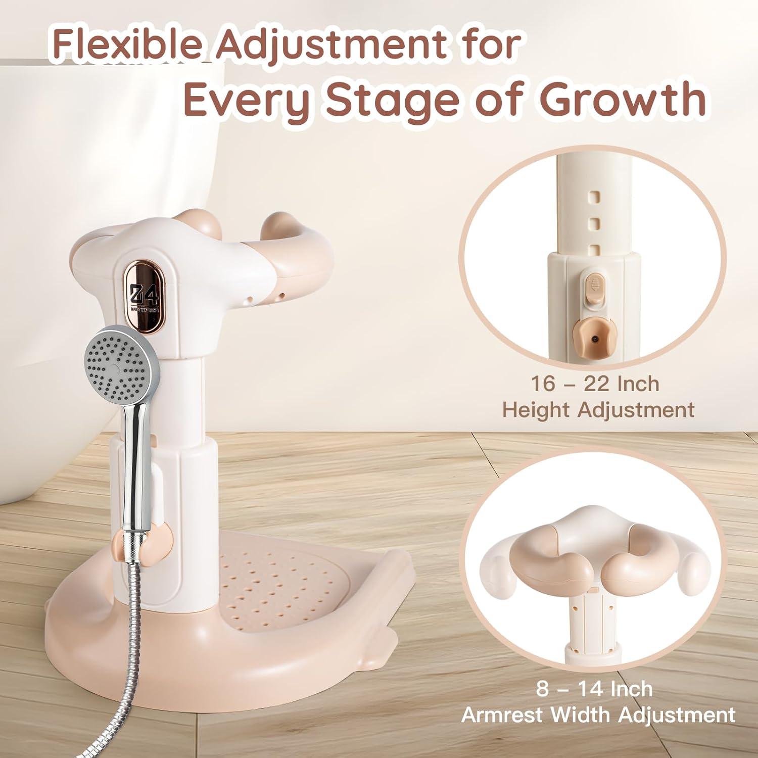 Soporte de Baño Ergonómico ZADBP para Bebés 6-36 meses