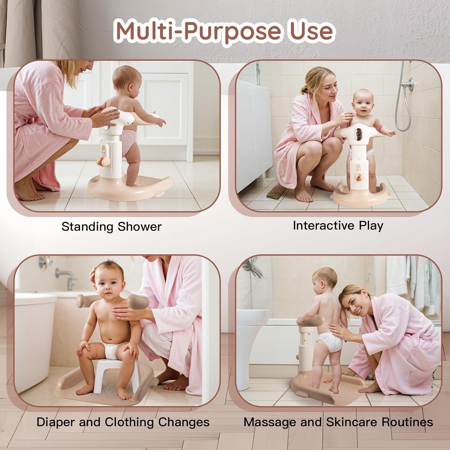 Soporte de Baño Ergonómico ZADBP para Bebés 6-36 meses