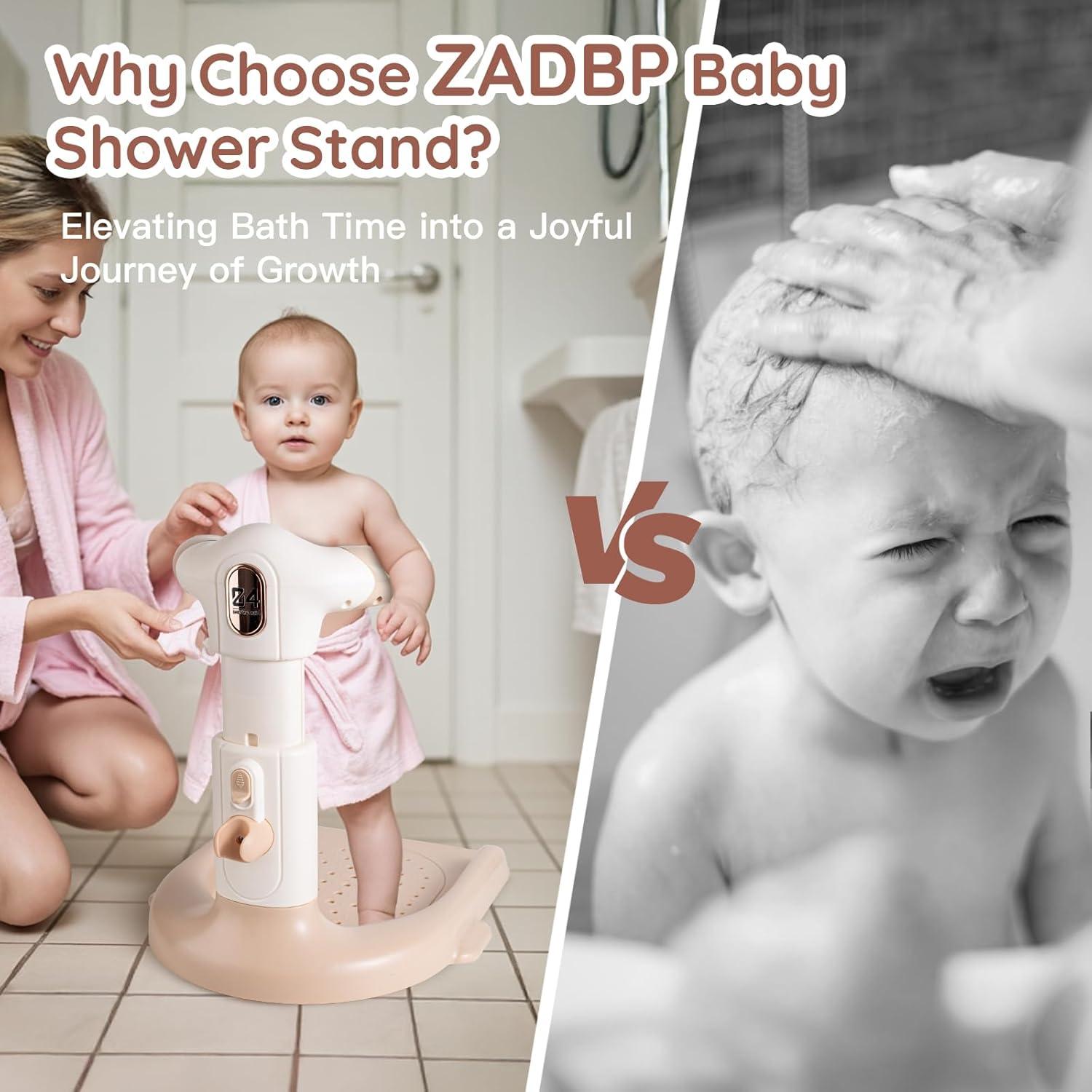 Soporte de Baño Ergonómico ZADBP para Bebés 6-36 meses