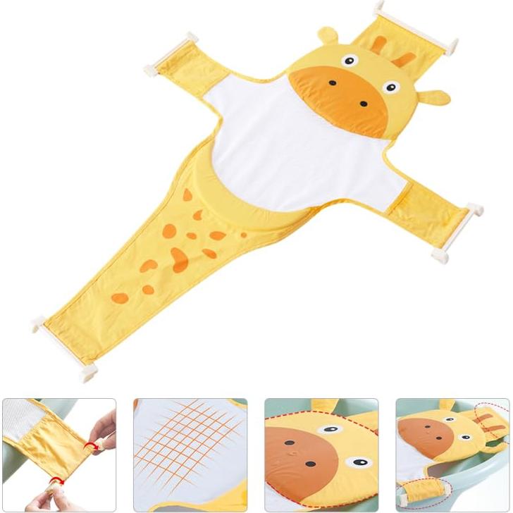 Soporte de Baño Ajustable Malla Antideslizante Bebé