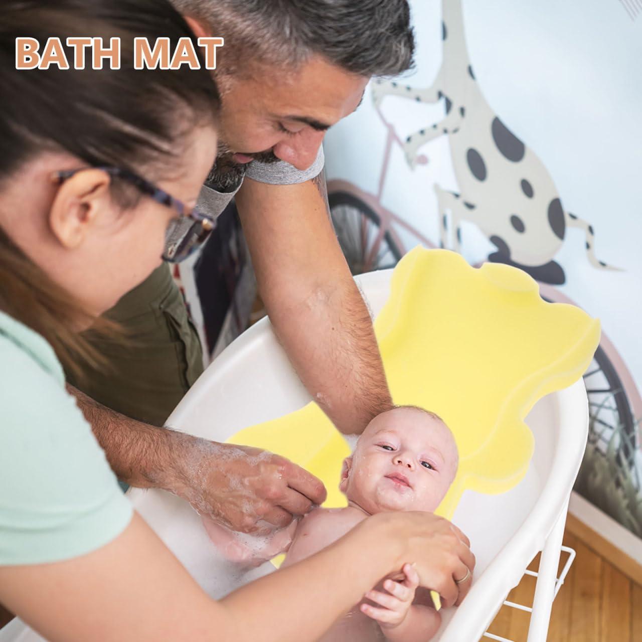 Alfombrilla de Baño para Bebés Totority Amarillo Claro 49x30 cm