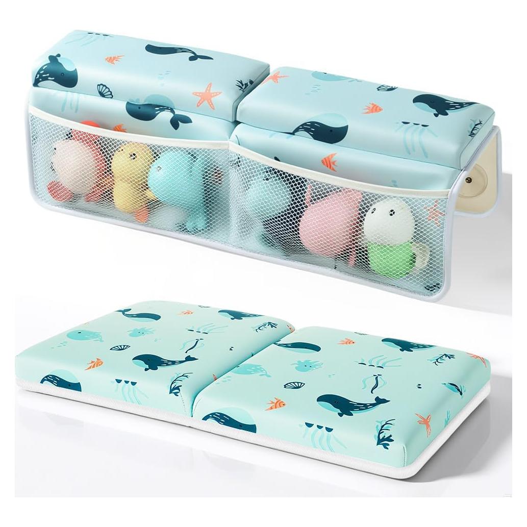 Almohadilla para Baño de Bebé SKEFOLI con Soporte para Codos