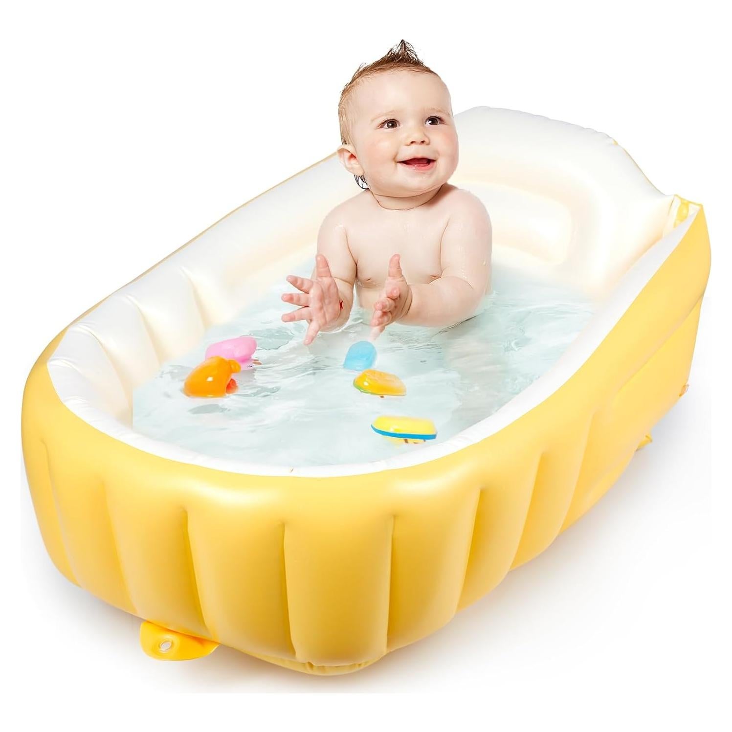 Bañera Inflable para Bebés MINK - Compacta y Segura 0-6 Meses