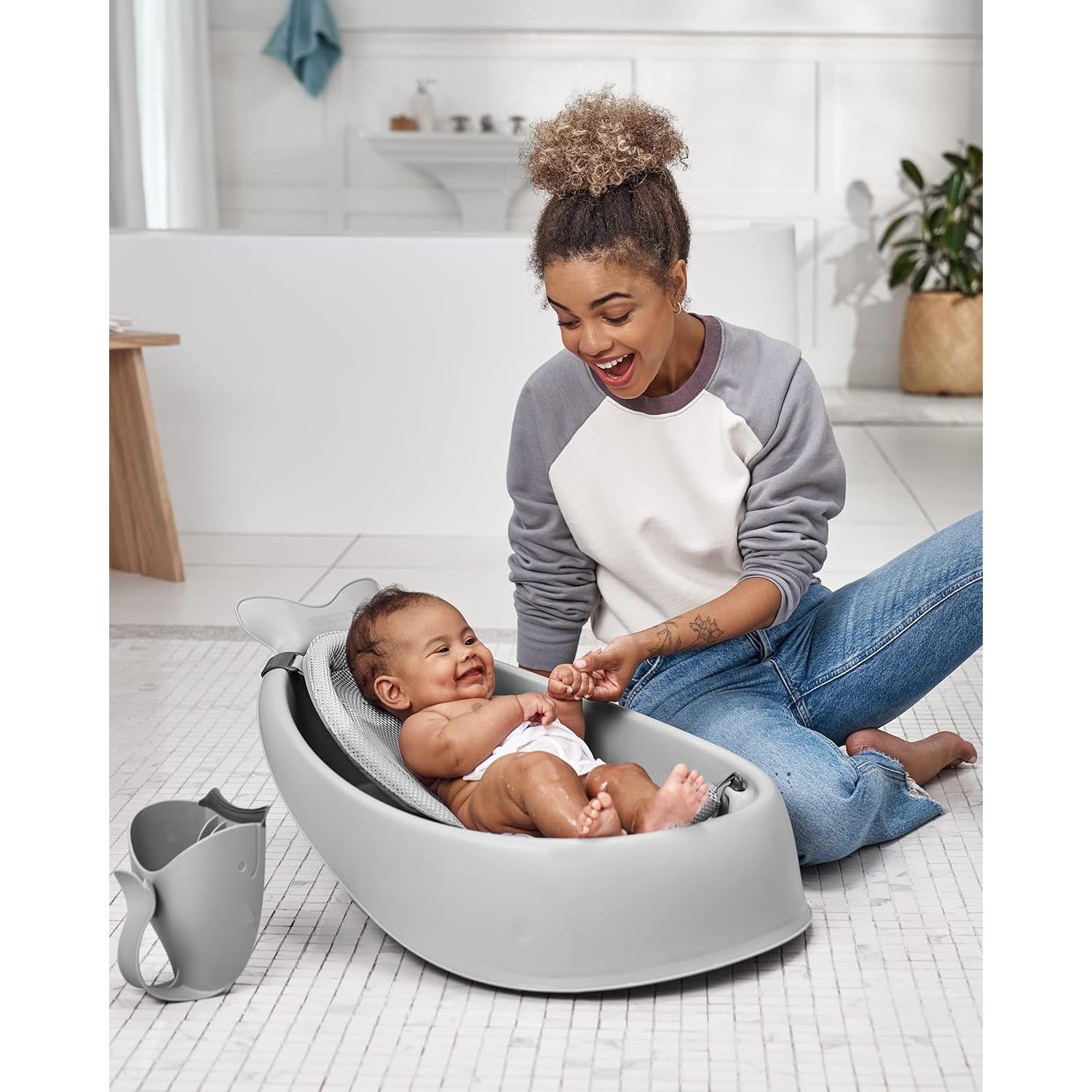 Taza de Enjuague Skip Hop MOBY Gris 710 mL Sin Lloros