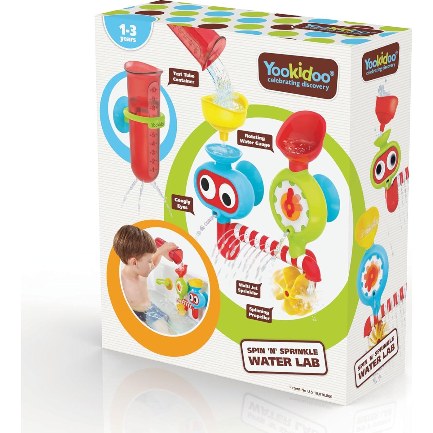 Juguete de Baño Yookidoo 40162 con Engranajes y Rociador