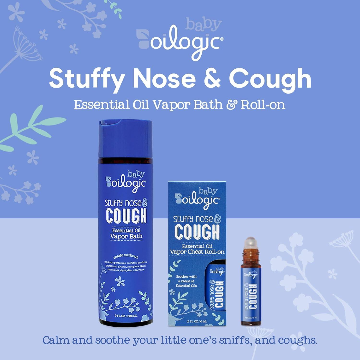 Oilogic Baño de Vapor y Roll-On para Bebés - 266 ml