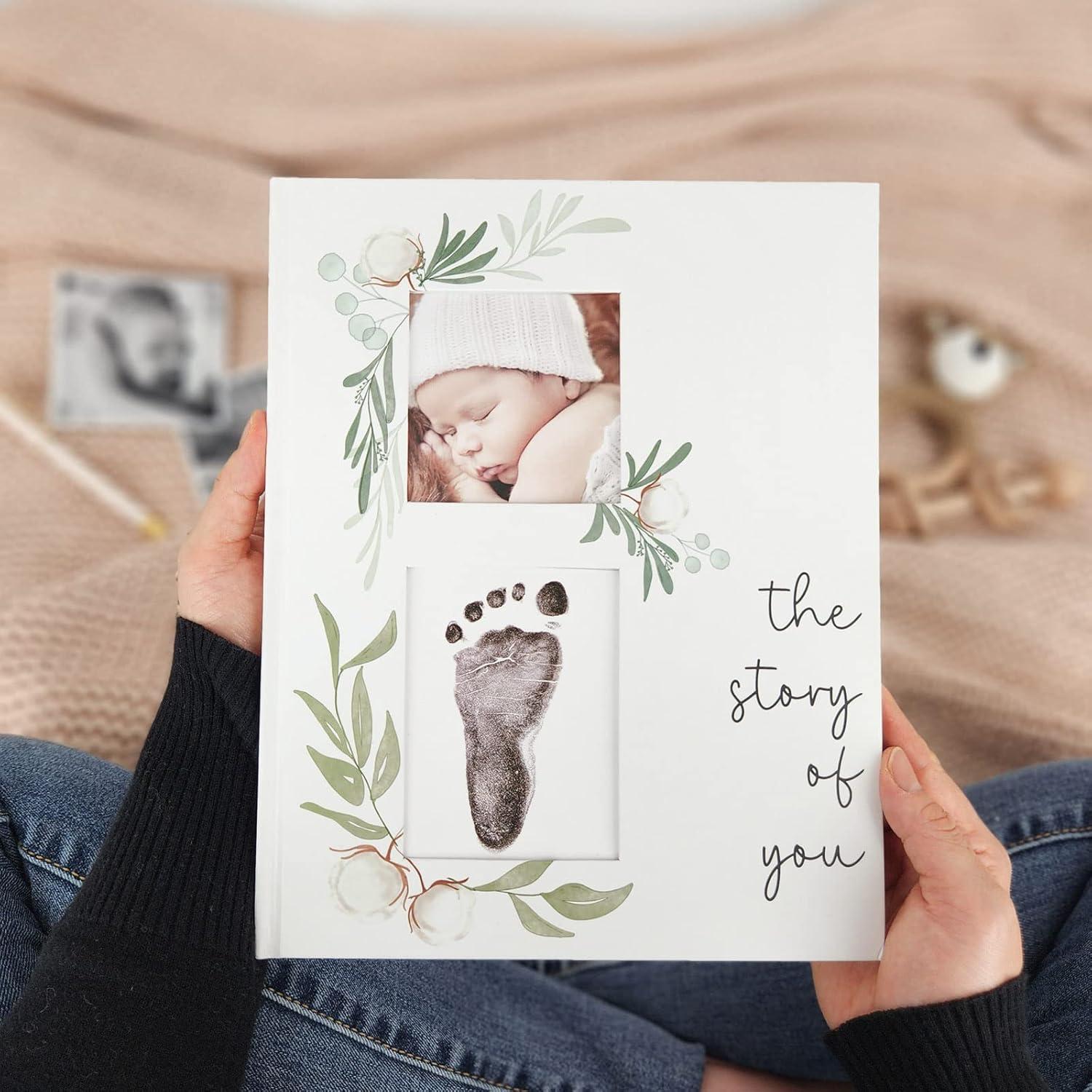 Libro de Recuerdos para Bebés Minimalista - 60 Páginas