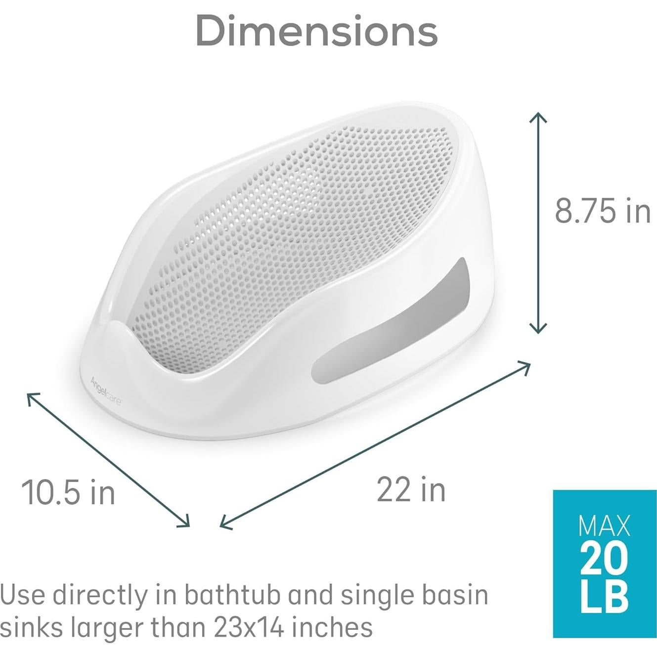 Paquete Soporte de Baño para Bebés Angelcare + Proyector Musical