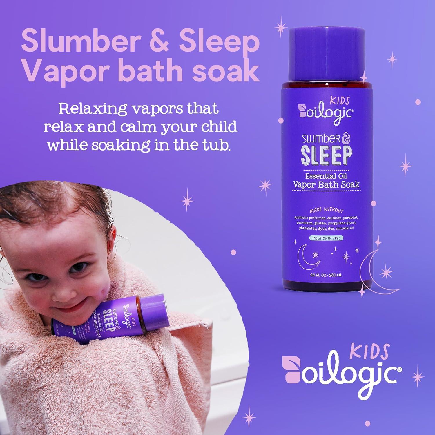 Baño Vapor Sueño Oilogic para Bebés - Aceite Esencial 284 ml
