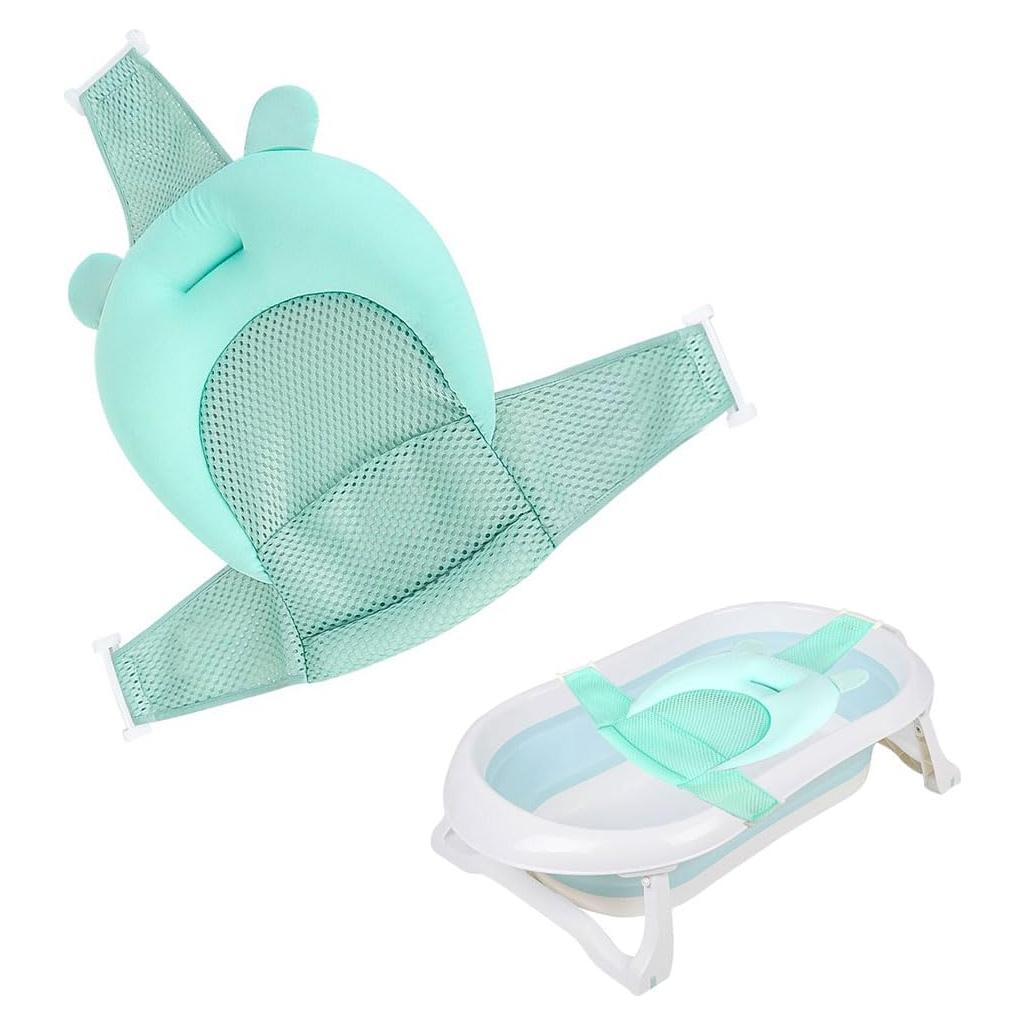 Soporte de Baño para Bebés xgopts Verde 0-12 Meses Ajustable